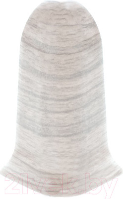 Уголок для плинтуса LinePlast ПВХ 58мм L046/3 (2шт, ясень светлый, внешний, флоупак)