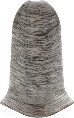 Уголок для плинтуса LinePlast ПВХ 58мм L060/3 (2шт, дуб пепельный, внешний, флоупак)