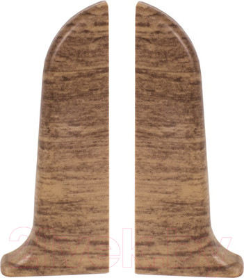 Заглушка для плинтуса LinePlast ПВХ 58мм L041-ЗЛ/4 (2шт, сукупира, флоупак)