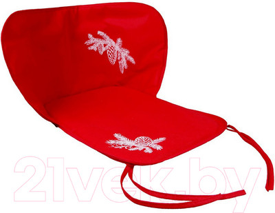 Сиденье для санок Mega Toys С кнопками / МТ53019 (красный)