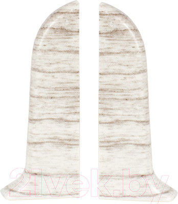 Заглушка для плинтуса LinePlast ПВХ 58мм L069-ЗЛ/4 (2шт, сосна отбеленая, флоупак)