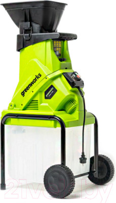 Садовый измельчитель электрический Greenworks 2208007