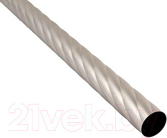 Труба для карниза Lm Decor Витая 16мм 1.8м (сатин)