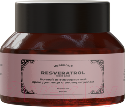 Крем для лица Verifique Ночной антивозрастной с ресвератролом (50мл)