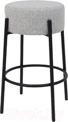 Табурет барный AksHome Bob (серый лен AJ3013-1/черный)