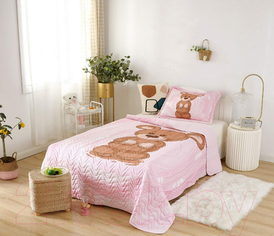 Набор текстиля для спальни Sofi de Marko Sunny day №4 120х200 / Дт-Пок4-120х200