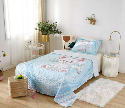 Набор текстиля для спальни Sofi de Marko Sunny day №8 120х200 / Дт-Пок8-120х200