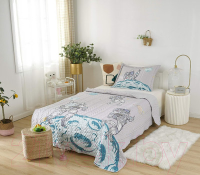 Набор текстиля для спальни Sofi de Marko Sunny day №2 160х220 / Дт-Пок2-160х220