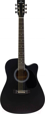Акустическая гитара Veston D-50C SP/BKS