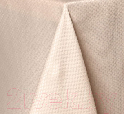 Скатерть Sofi de Marko Ирида 160см / СК-ИРб-Д160 (бежевый)