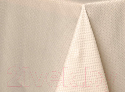 Скатерть Sofi de Marko Ирида 160см / СК-ИРкр-Д160 (кремовый)