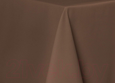 Скатерть Sofi de Marko Серенити 160см / СК-СНк-Д160 (кофейный)