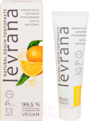 Зубная паста Levrana Бережное отбеливание (100мл)