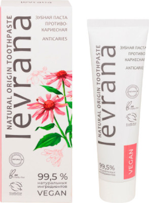 Зубная паста Levrana Противокариесная (100мл)