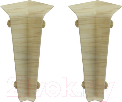 Уголок для плинтуса Winart Tera 710 72мм Дуб Окланд (2шт, внутренний, блистер)