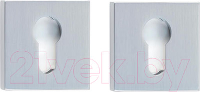 Накладка на цилиндр VELA Prima DPC-Q-SC (белое серебро)