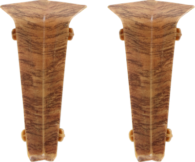 Уголок для плинтуса Winart Tera 711 72мм Дуб Антрацит (2шт, внутренний, блистер)