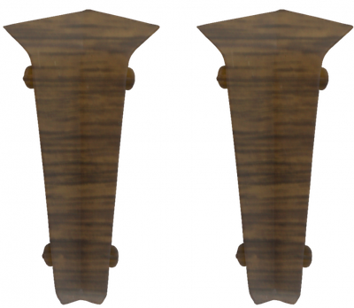 Уголок для плинтуса Winart Tera 713 72мм Дуб Корфу (2шт, внутренний, блистер)