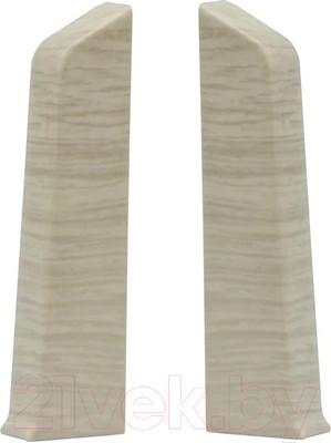 Заглушка для плинтуса Winart Tera 725 72мм Дуб Натур (2шт, блистер)