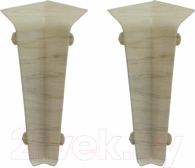 Уголок для плинтуса Winart Tera 739 72мм Белый ясень (2шт, внутренний, блистер)