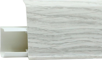 Плинтус Winart Tera 707 72мм Дуб Кватро (2.2м, со съемной панелью)