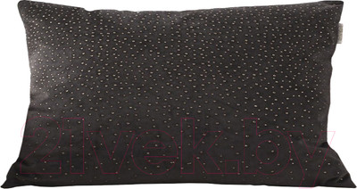 Наволочка декоративная Sofi de Marko Кристал 30х50 / Нав-К104-30х50 (антрацитовый)