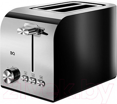 Тостер BQ T2000 (стальной/черный)