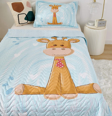 Набор текстиля для спальни Sofi de Marko Sunny day №3 160х220 / Дт-Пок3-160х220