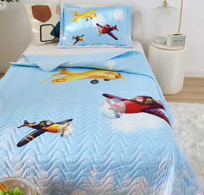 Набор текстиля для спальни Sofi de Marko Sunny day №5 160х220 / Дт-Пок5-160х220