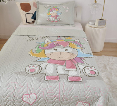 Набор текстиля для спальни Sofi de Marko Sunny day №7 160х220 / Дт-Пок7-160х220