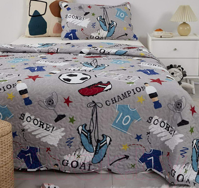 Набор текстиля для спальни Sofi de Marko  Magic №9 160х220 / Пок-Дет-9-160х220