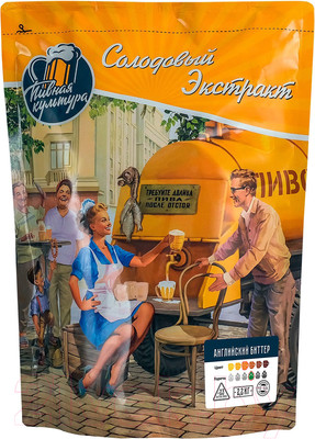 Солодовый экстракт Пивная Культура Английский биттер (2.2кг)