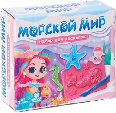 Набор для опытов Школа талантов Набор археолога. Ракушки / 9910993