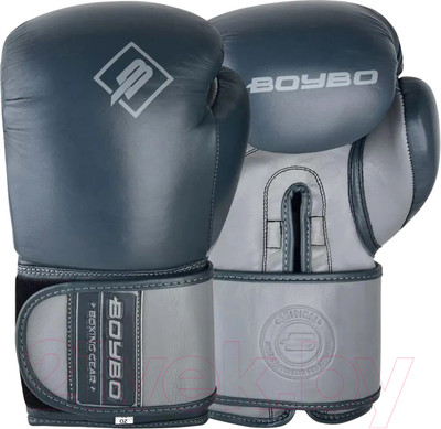 Боксерские перчатки BoyBo Existe BBG300 (16oz, металлик)