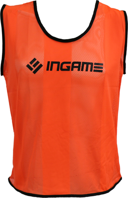 Манишка футбольная Ingame Fluo FB-2701 взрослая (оранжевый)