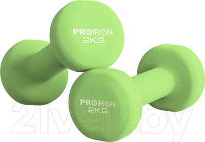 Набор гантелей Proiron Неопреновые / Г2020НЕО (2шт)