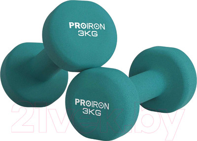 Набор гантелей Proiron Неопреновые / Г2030НЕО (2шт)