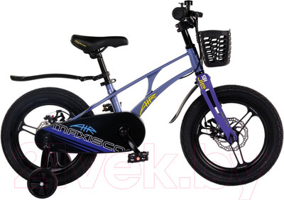 Детский велосипед Maxiscoo Air Pro 2024 / MSC-A1835P (синий карбон)