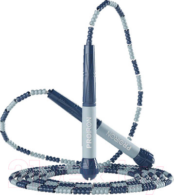 Скакалка Proiron Мягкий бисер / СС062 (синий)
