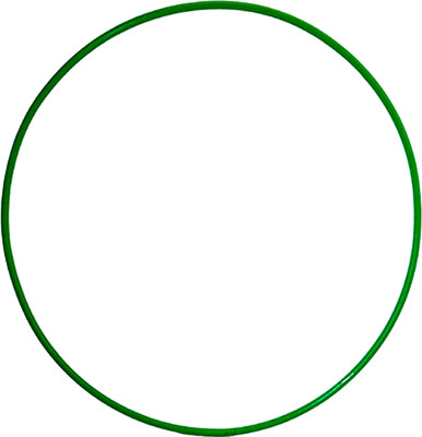 Обруч для художественной гимнастики No Brand Sport D22 60см (пластмассовый)