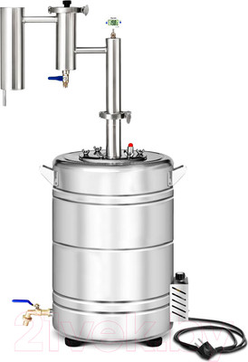 Дистиллятор бытовой ФЕНИКС Народный New (30л, +ТЭН)