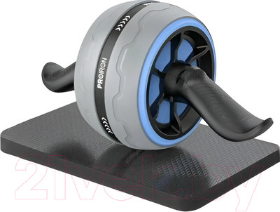 Ролик для пресса Proiron РПИ01 (серый/голубой)