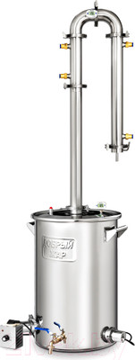 Дистиллятор бытовой ДОБРЫЙ ЖАР Абсолют (50л, +ТЭН)