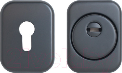 Накладка на цилиндр БУЛАТ Форте БНД 04.02 (матовый черный)