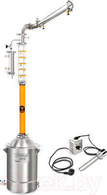 Дистиллятор бытовой ДОБРЫЙ ЖАР Титан (57л, +ТЭН)