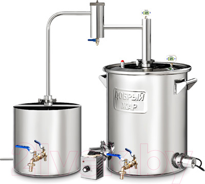 Дистиллятор бытовой ДОБРЫЙ ЖАР Дачный (40л, +ТЭН)