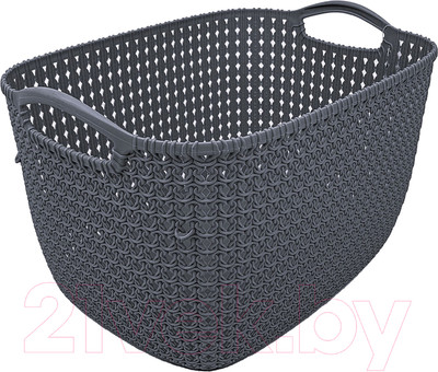 Корзина Эльфпласт Paola EP464 (3л, графитовый)