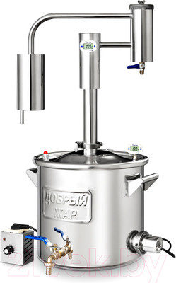 Дистиллятор бытовой ДОБРЫЙ ЖАР Триумф (20л, +ТЭН)