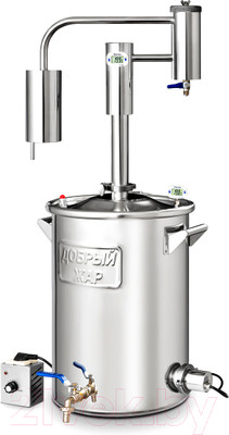 Дистиллятор бытовой ДОБРЫЙ ЖАР Триумф (30л, +ТЭН)