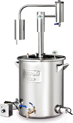 Дистиллятор бытовой ДОБРЫЙ ЖАР Триумф (40л, +ТЭН)